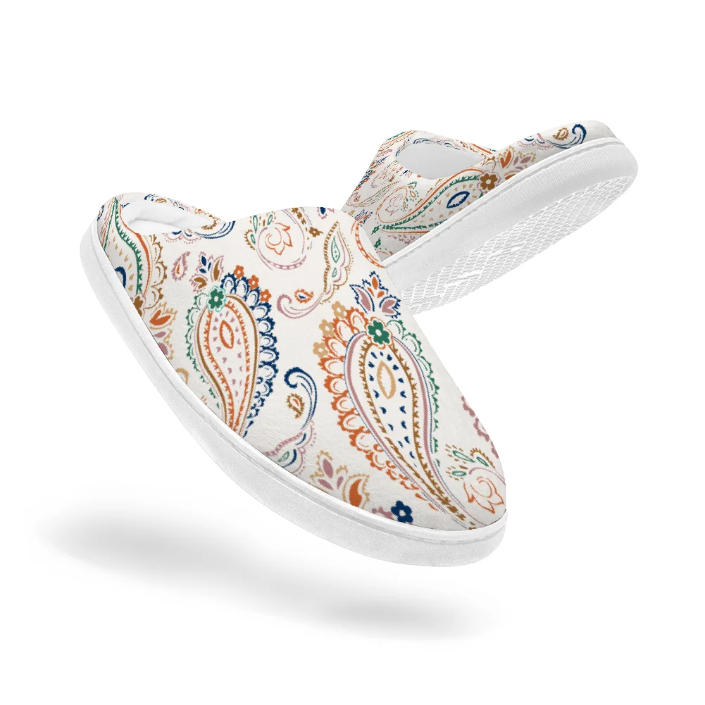 Men'S Shoes Quality - Pantoufles en coton « Keep Smiling