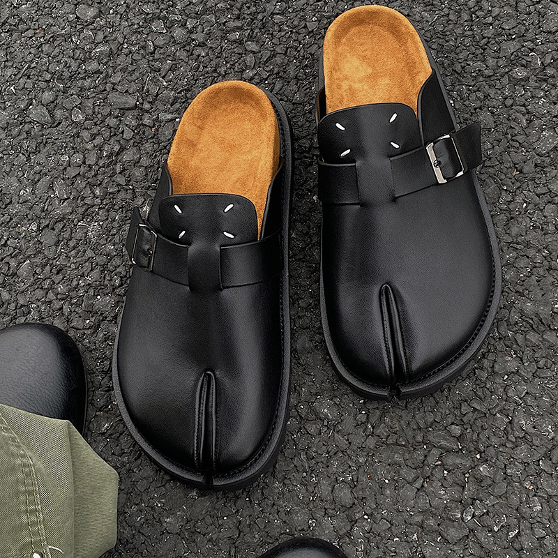 Men'S Shoes Birkenstock - Mules Tabi Ninja en cuir de