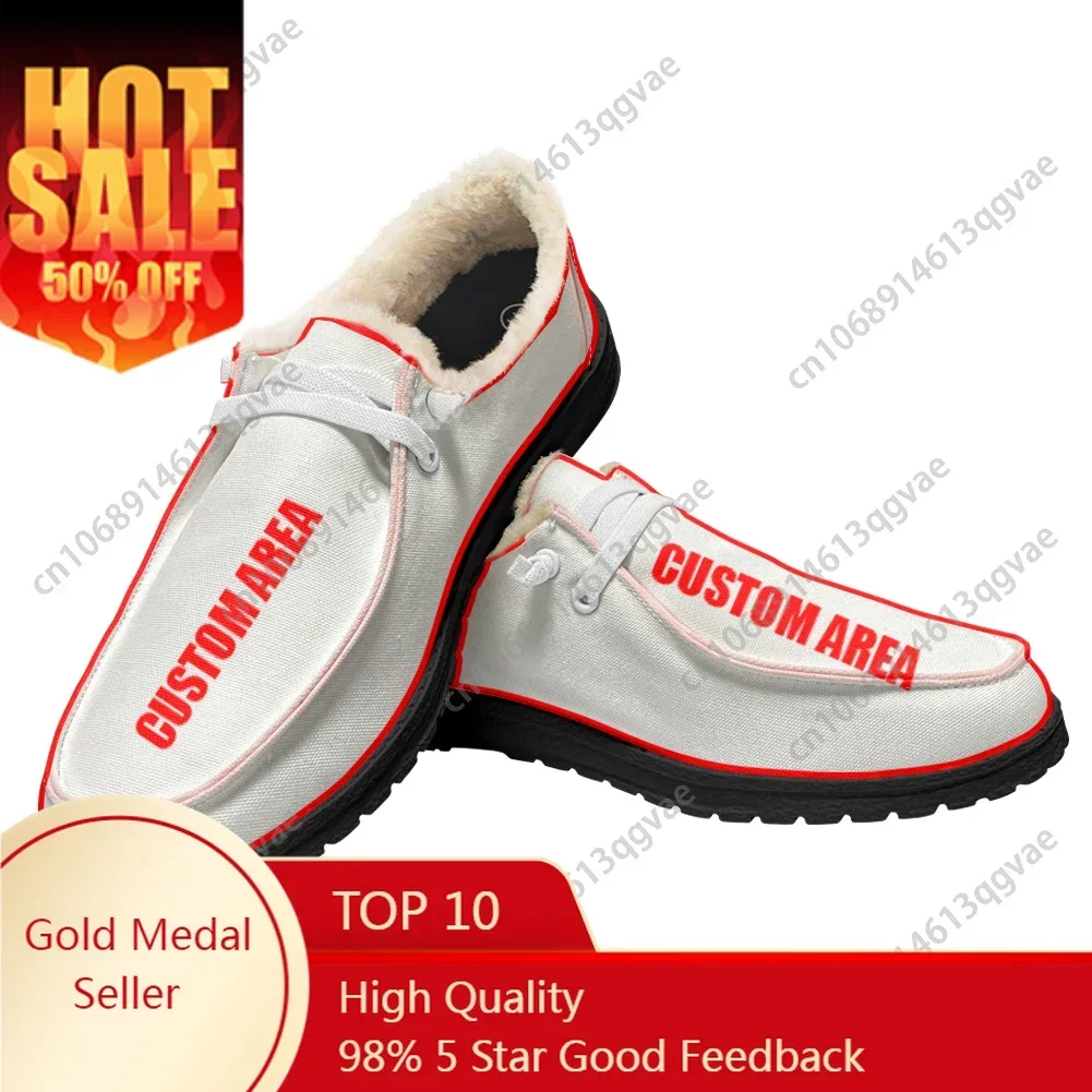 Men'S Shoes No Laces - Chaussures plates en velours personnalisées pour