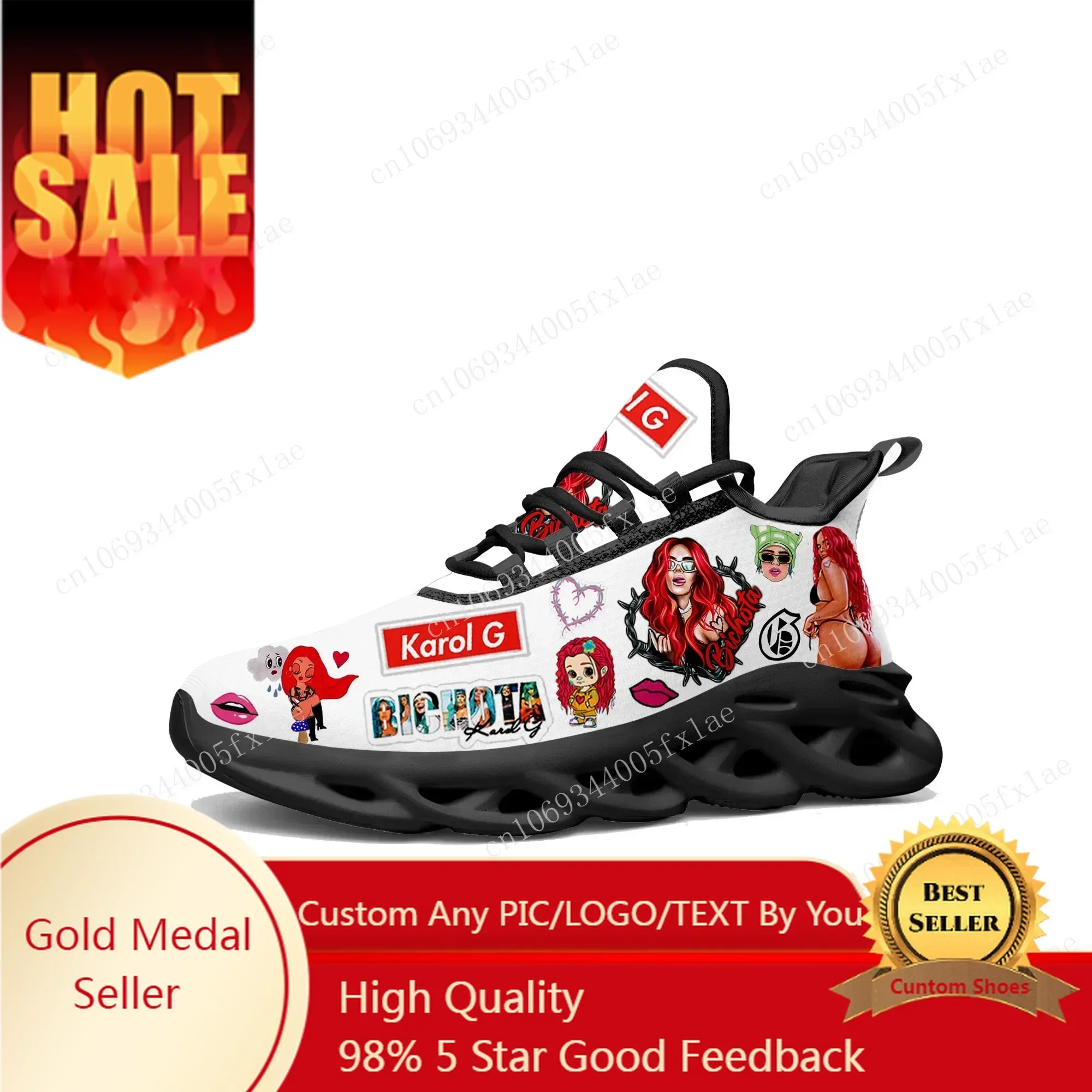 Men'S Shoes Quality - Baskets plates Karol G Bichota pour