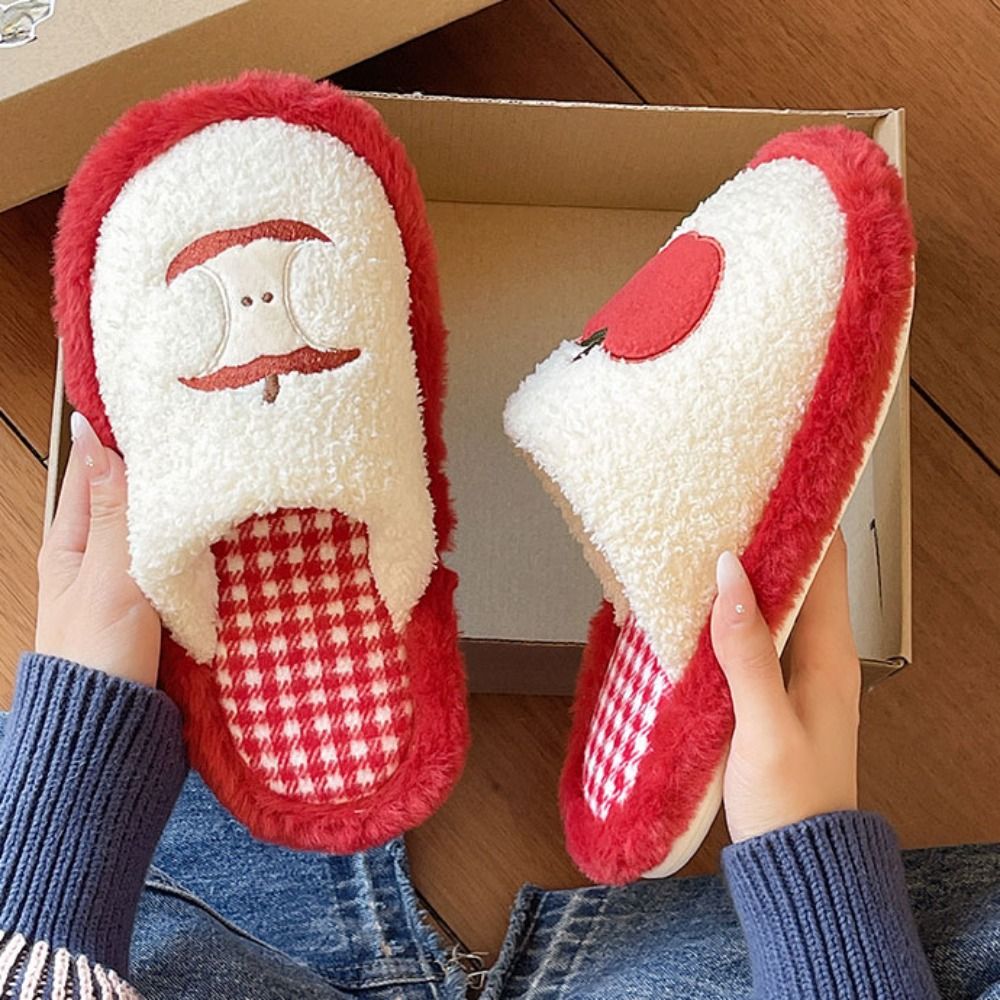 Men Shoes Casual - Pantoufles d'hiver douces et antidérapantes à