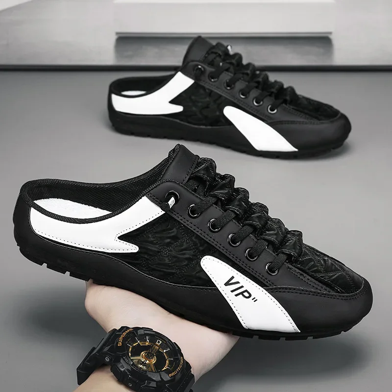 Demi-pantoufles respirantes po - Men'S Shoes For Tennis avis et prix