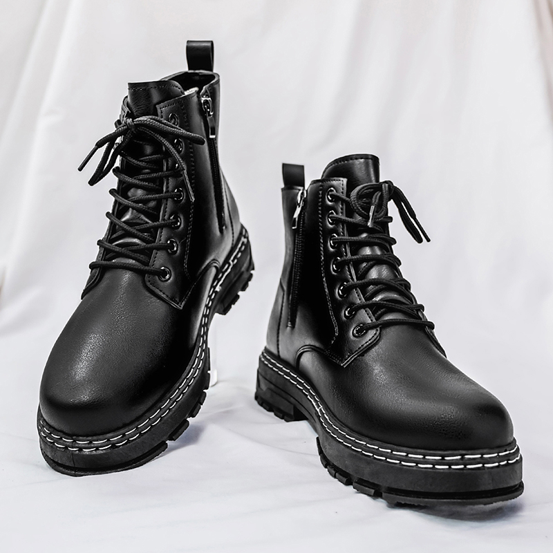 Bottes de moto en cuir verni n - Men'S Shoes Timberland avis et prix