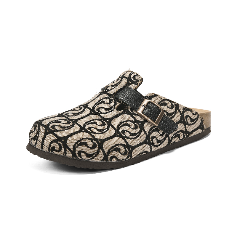 Sabots en liège à imprimé cach - Men'S Shoes Birkenstock avis et prix