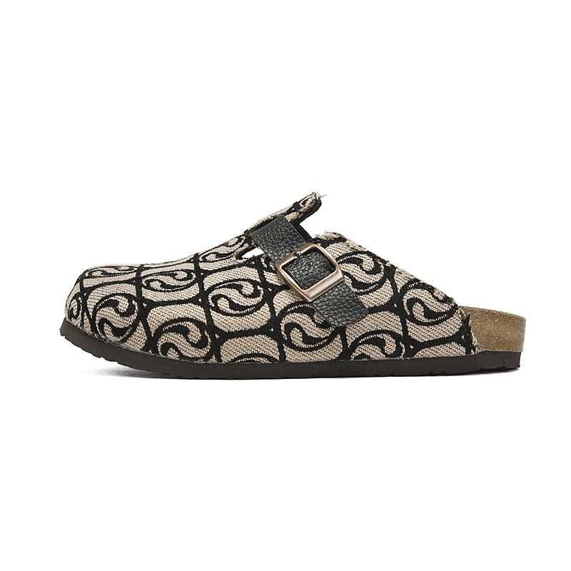 Sabots en liège à imprimé cach - Men'S Shoes Birkenstock avis et prix