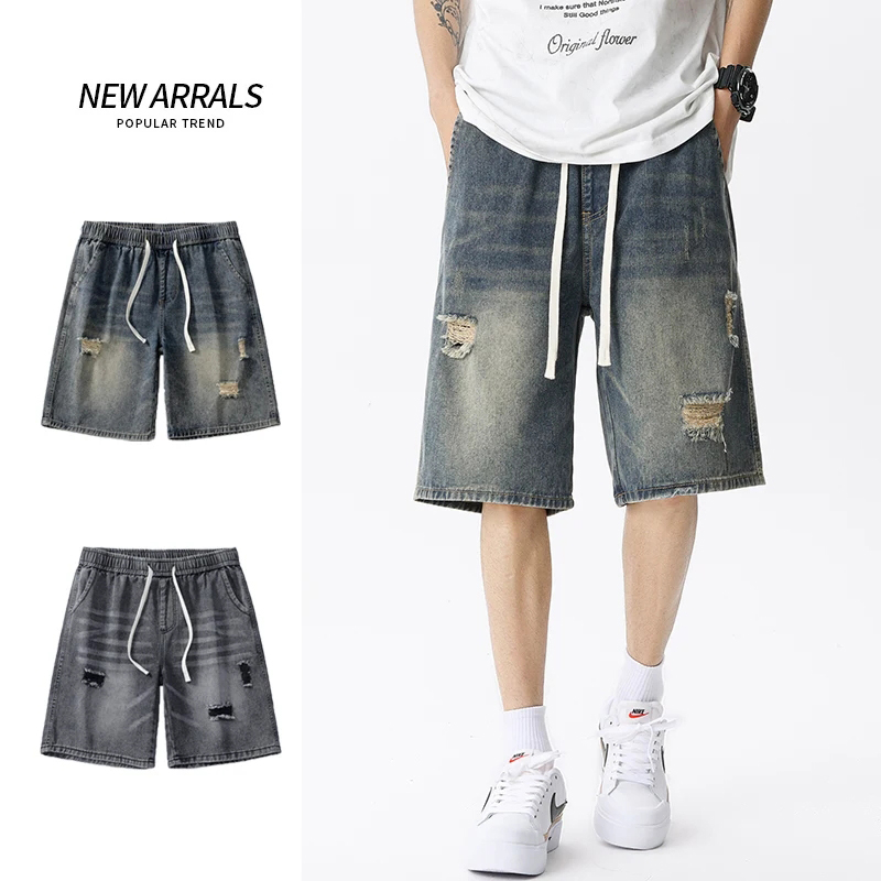 Été mince Denim Shorts hommes  - Men'S Shoes With Jeans avis et prix