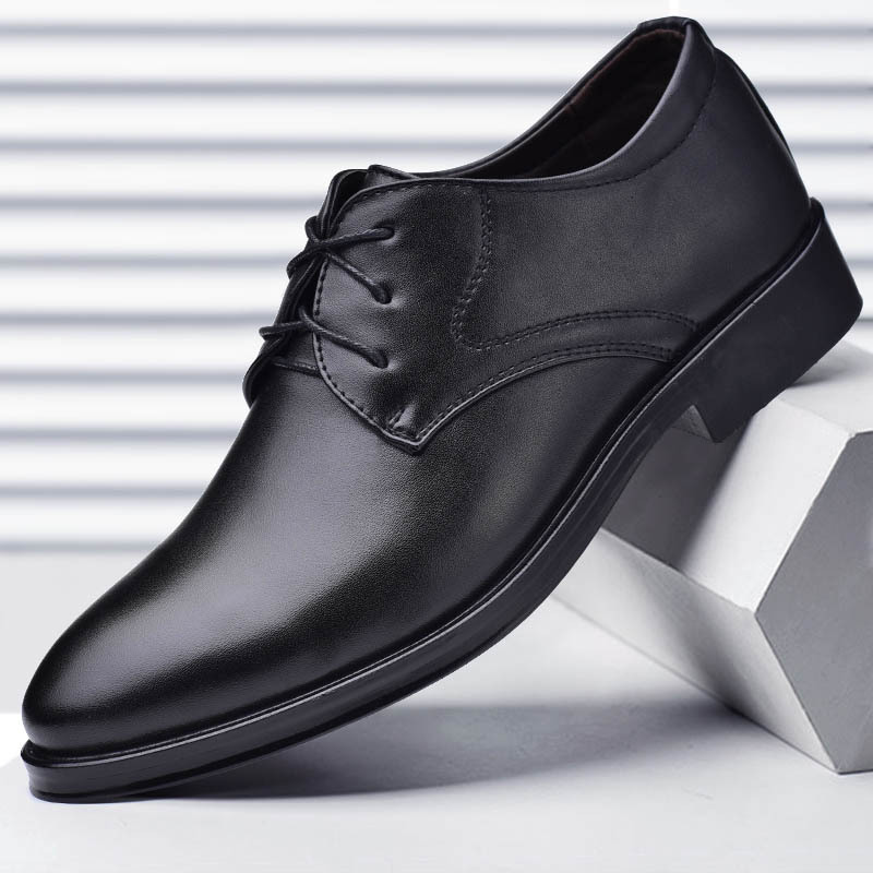 Chaussures provoqué en cuir à  - Men Shoes Clearance avis et prix