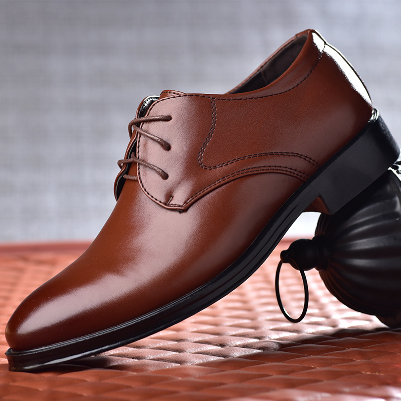 Chaussures provoqué en cuir à  - Men Shoes Clearance avis et prix