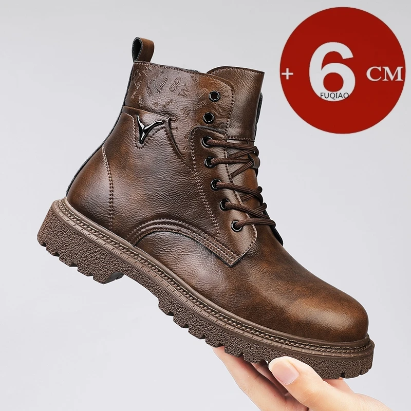 Bottines invisibles en cuir po - Men'S Shoes With Height Increase avis et prix