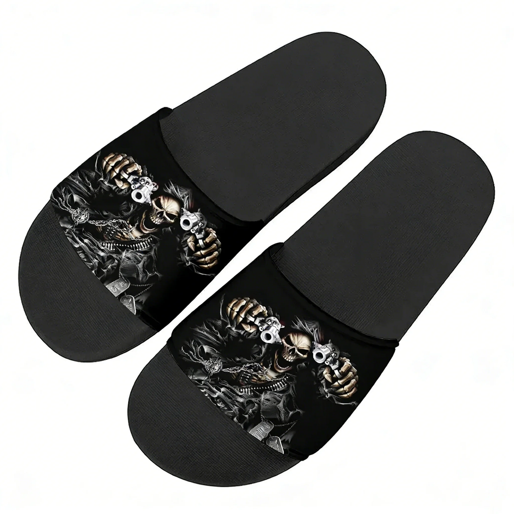 Claquettes fantaisie motif squ - Men'S Shoes Quality avis et prix