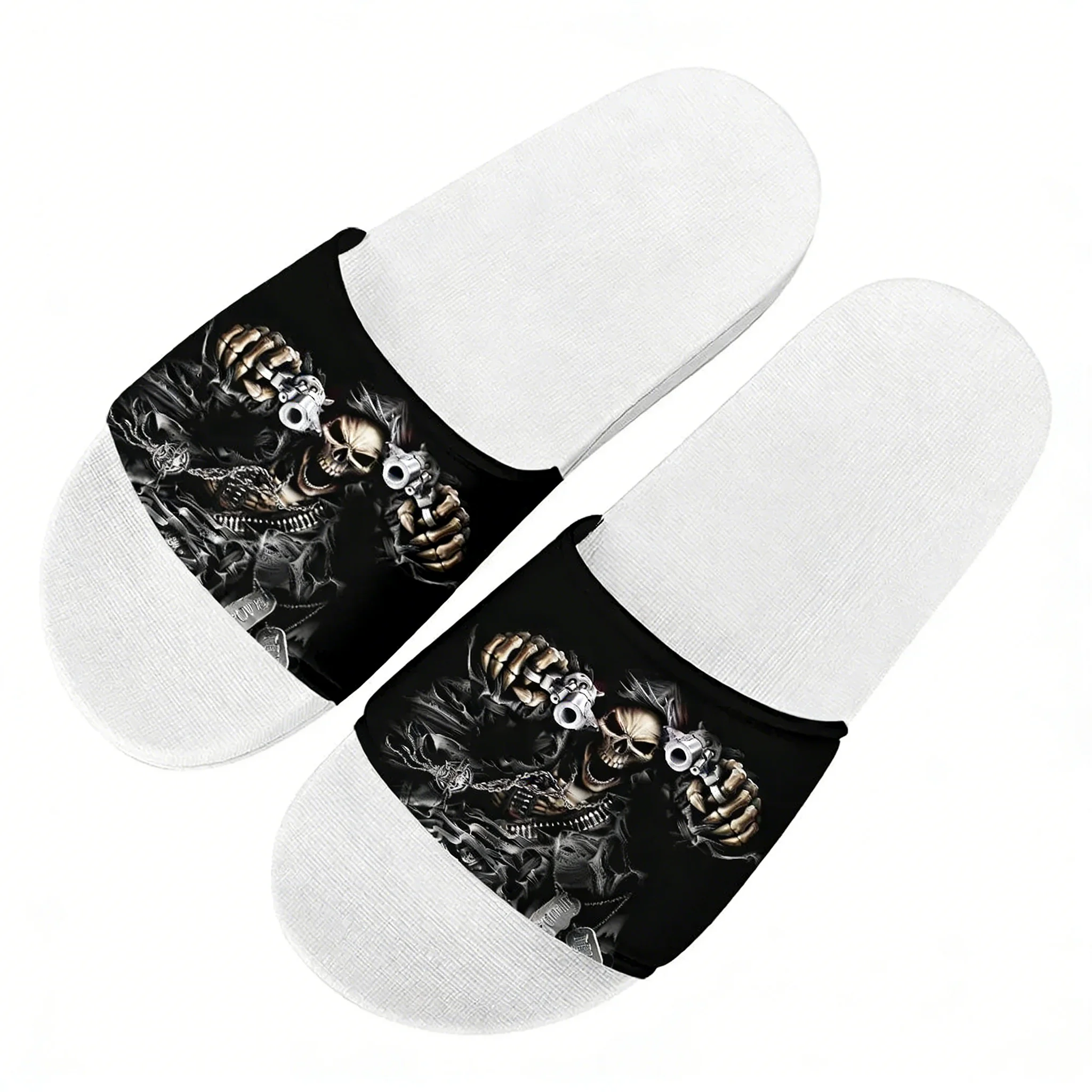 Claquettes fantaisie motif squ - Men'S Shoes Quality avis et prix