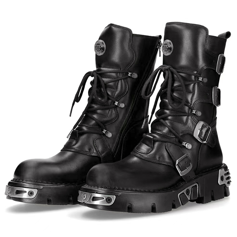 Hommes de luxe mode punk gothi - Men'S Shoes Timberland avis et prix