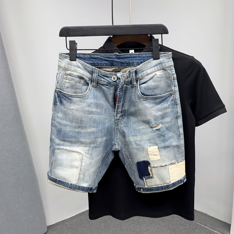 Short en jean droit pour homme - Men'S Shoes With Jeans avis et prix