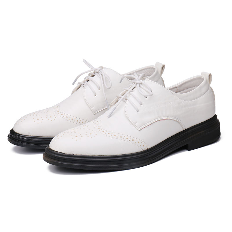 Couleur unie noir printemps au - Men Shoes Clearance avis et prix